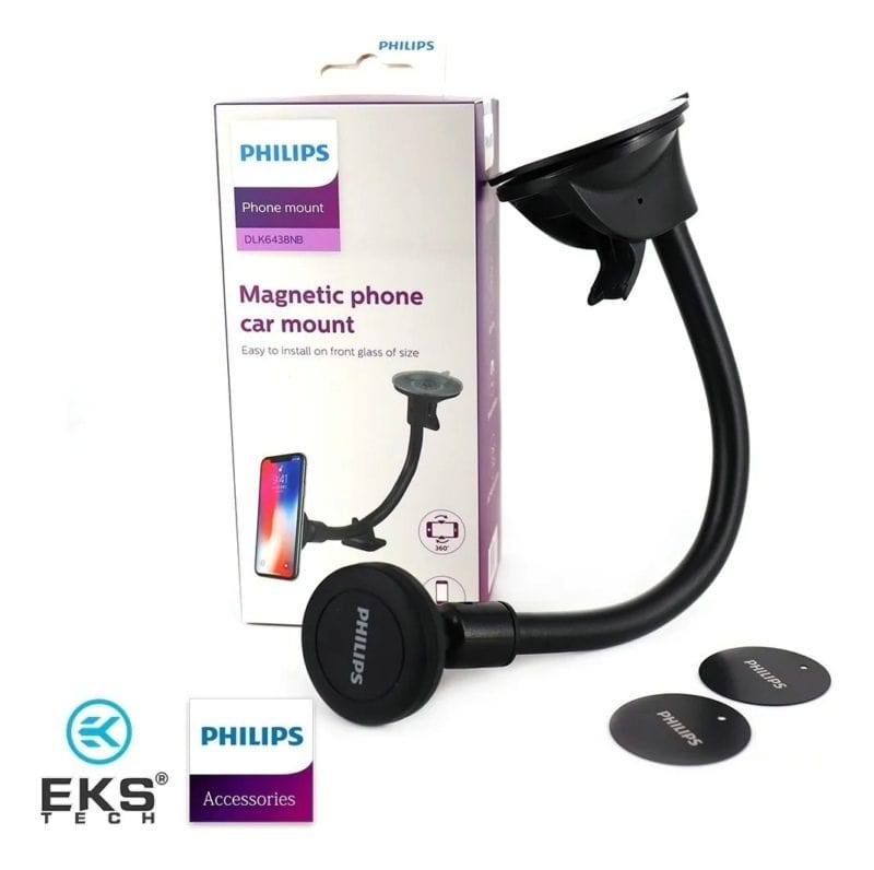 Local Kiwi Deals PHILIPS Magnetic Mobile Car Holder Mount Kit - DLK6438NB