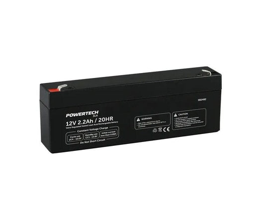 Local Kiwi Deals Powertech 12V 2.2Ah SLA Battery SB2482