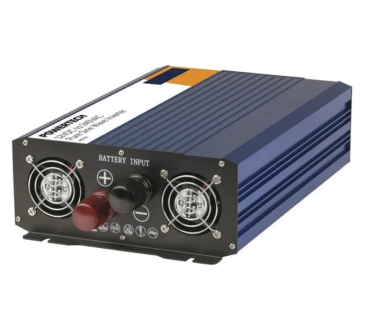 Local Kiwi Deals Powertech 3000W 12VDC to 230VAC Pure Sine Wave Inverter MI5744