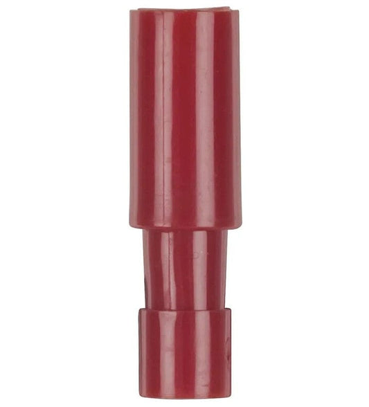 Local Kiwi Deals Powertech 4mm Bullet Female - Red - Pack of 8 PT4502