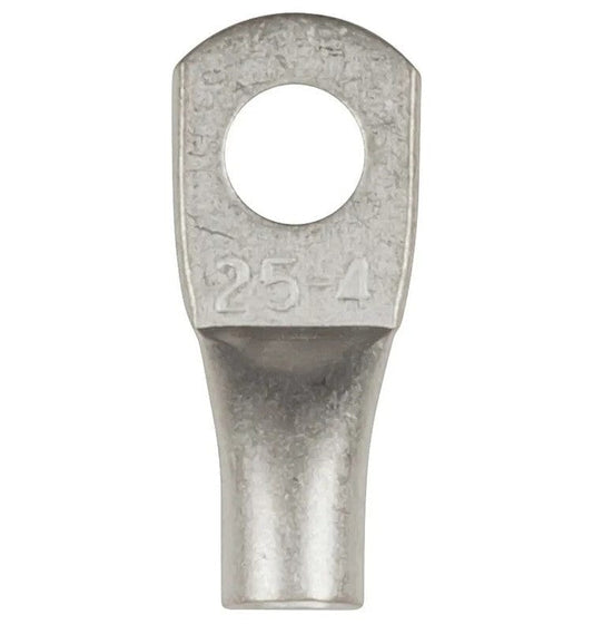 Local Kiwi Deals Powertech 4mm Non-Insulated Eye Terminals 2.5mm2 16-14AWG Pack of 8 PT4930