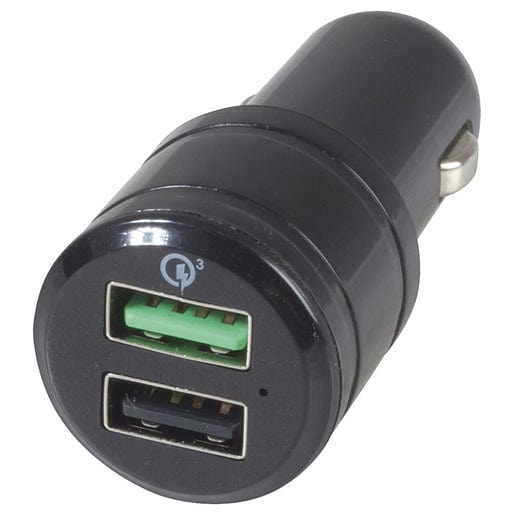 Local Kiwi Deals Powertech 5.4A Dual USB Car Charger with Qualcomm® Quick Charge™ 3.0 MP3682