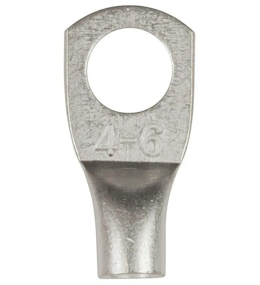 Local Kiwi Deals Powertech 6mm Non-Insulated Eye Terminal 4mm2 14-12AWG Pack of 8 PT4932