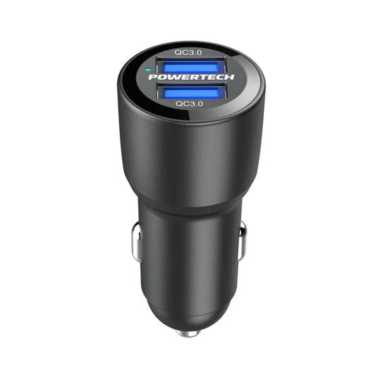 Local Kiwi Deals Powertech Dual QC3.0 Car Cigarette Lighter Adaptor MP3685