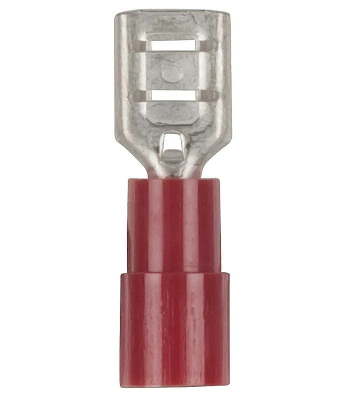 Local Kiwi Deals Powertech Mini Female Spade - Red - Pack of 8 PT4522