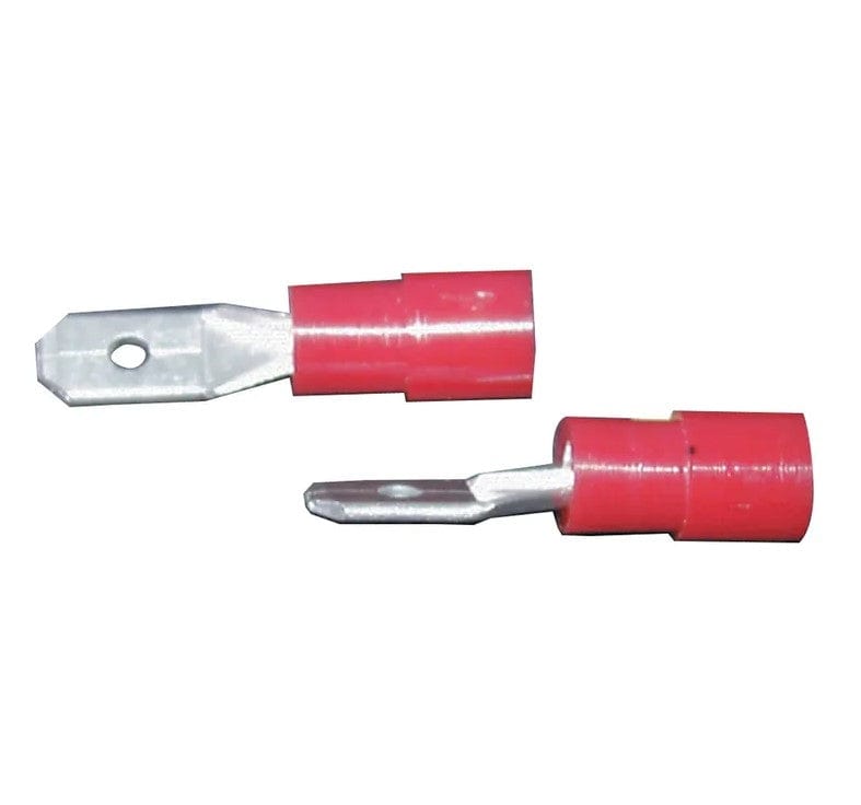 Local Kiwi Deals Powertech Mini Male Spade- Red - Pack of 8 PT4518