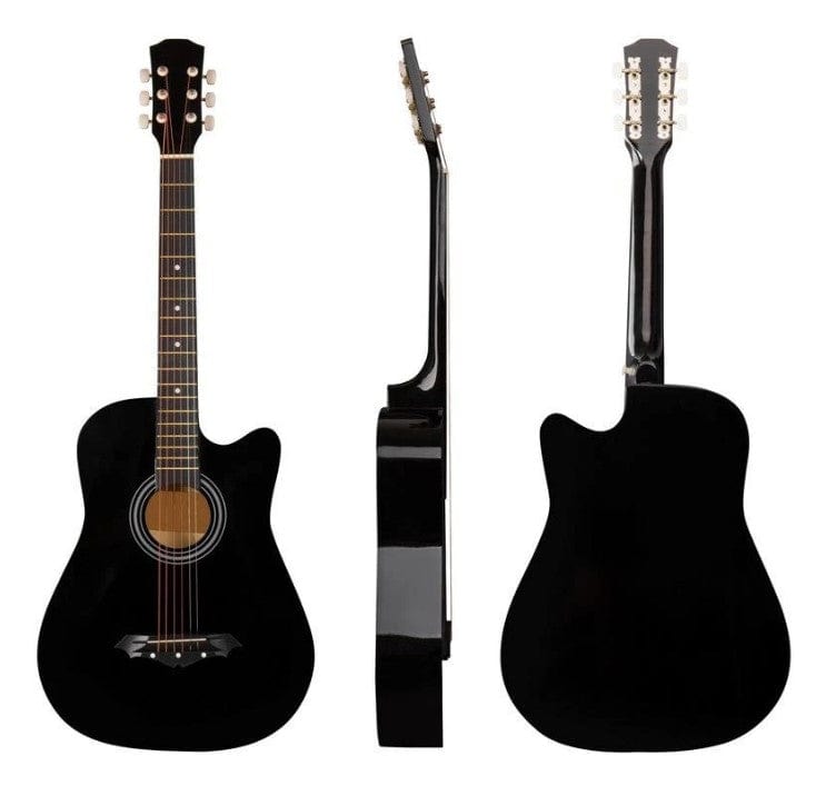 Local Kiwi Deals Royale 38" Acoustic Guitar (Black)