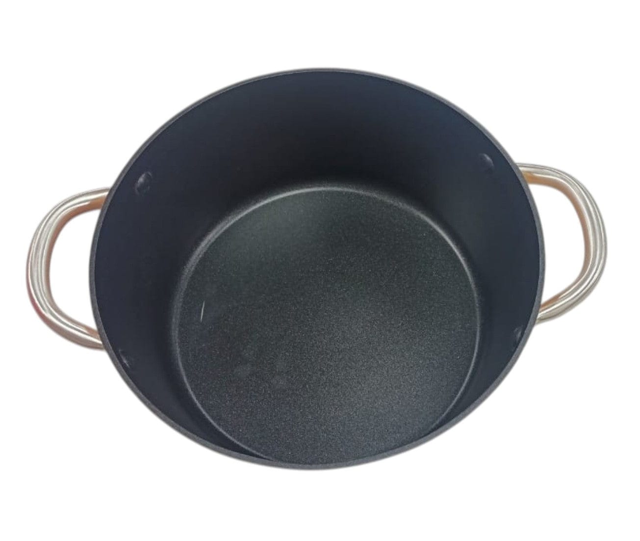 Local Kiwi Deals Saucepan With Glass Lid Non-stick Forged Aluminium