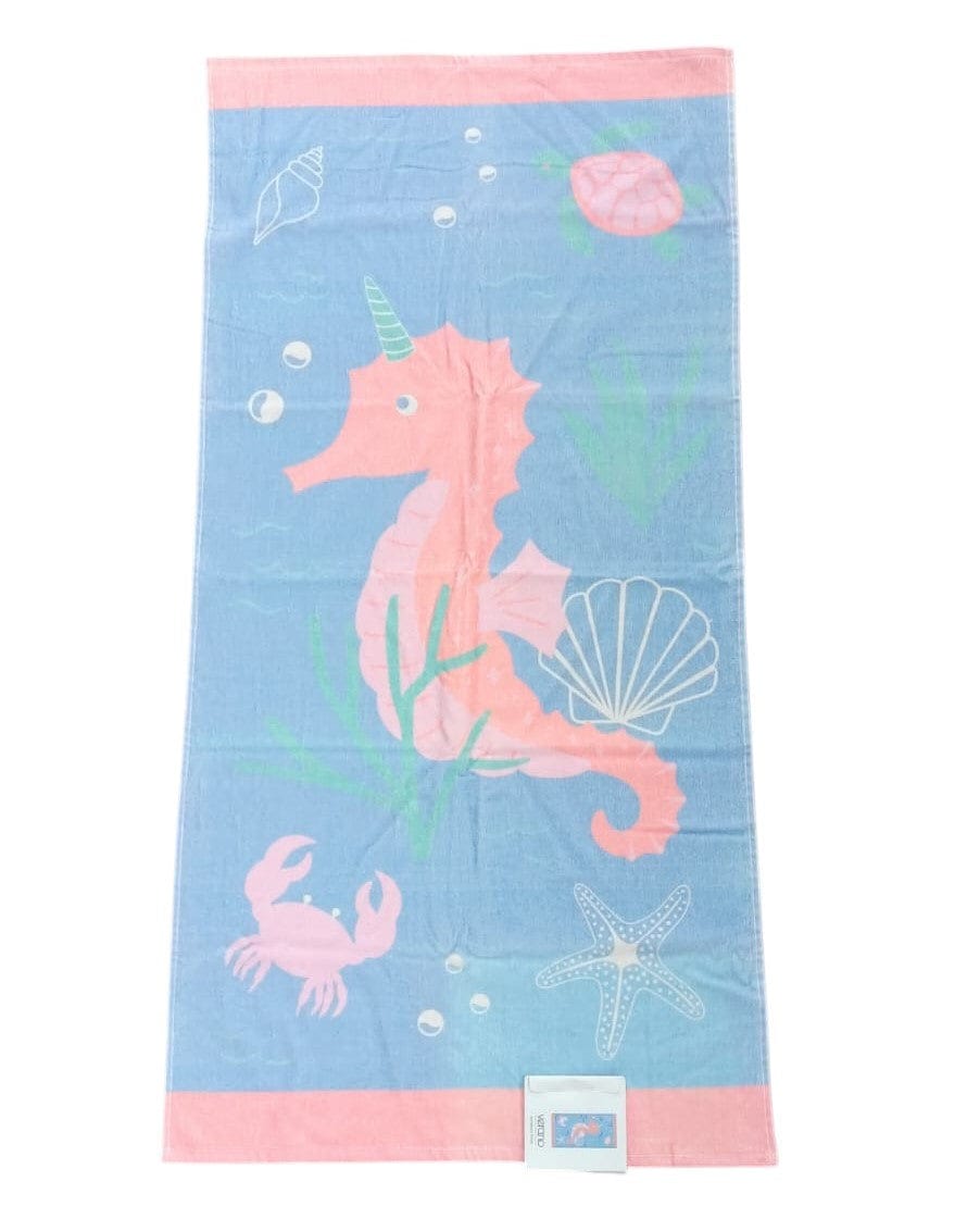 Local Kiwi Deals SEAHORSE Clearance: Verano Kids Beach Towel