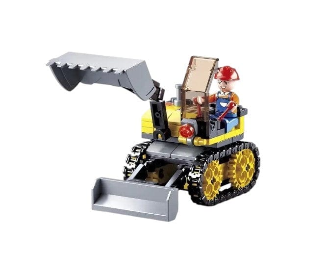 Local Kiwi Deals Sluban Town Construction Small Excavator 132 Pieces M38-B0377C