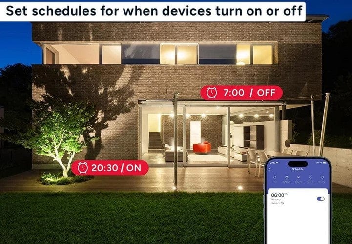 Local Kiwi Deals Smart Ape IP44 Outdoor Dual Smart Plug