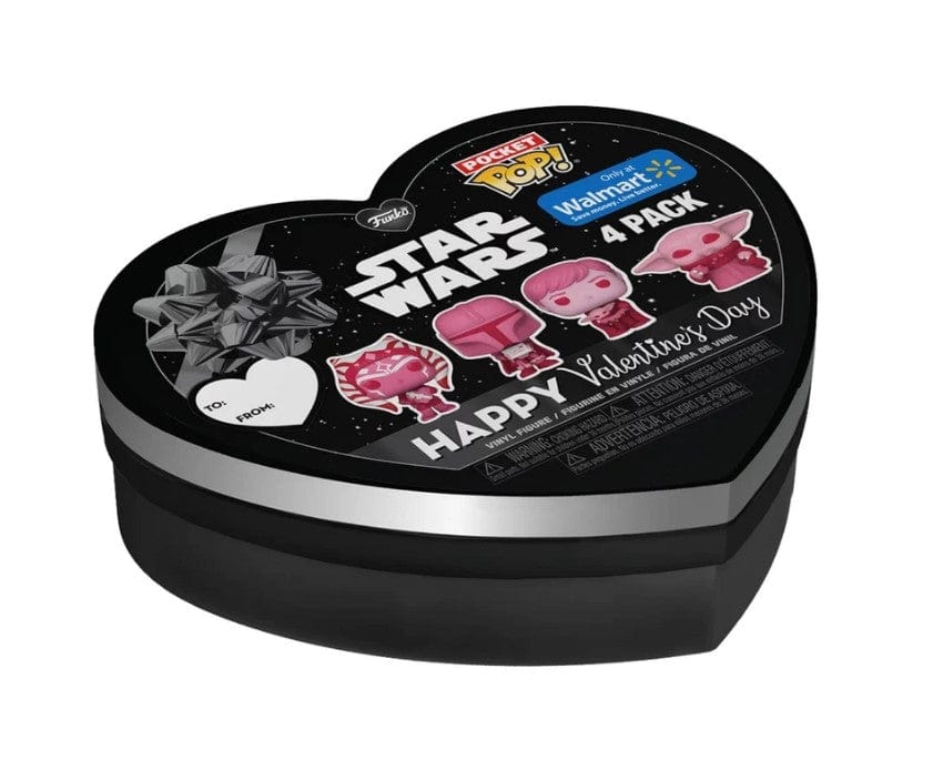 Local Kiwi Deals Star Wars: Valentines (Pink) - Pocket Pop! Heart Box 4-Pack