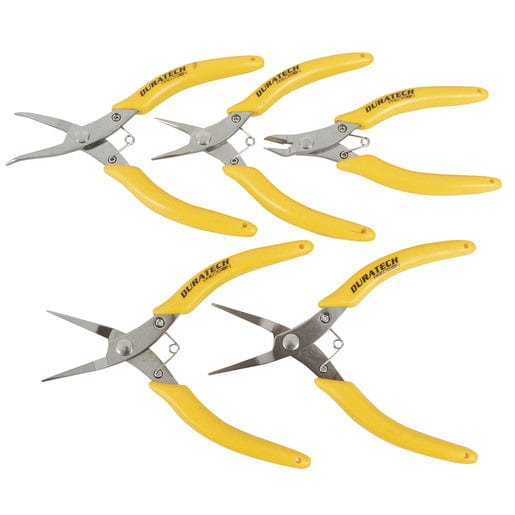 Local Kiwi Deals Tools 5 Piece Stainless Steel Tool Set 4 Pliers and 1 Cutter