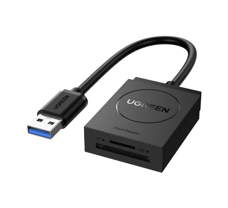Local Kiwi Deals UGREEN UG-20250 2 in 1 USB 3.0 Card Reader 15cm without OTG