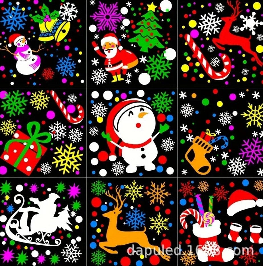 Local Kiwi Deals USB-Powered Rotating 16 Pattern LED Projection Light - Snowflake, Christmas