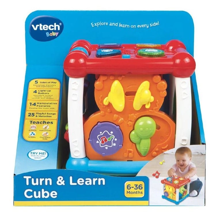 Local Kiwi Deals VTech: Turn and Learn Cube