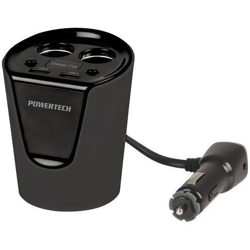 USB Cup Holder Charger and Double Adaptor - Local Kiwi Deals