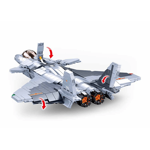 Local Kiwi Deals Sluban Mighty Dragon Fighter M38-B0931