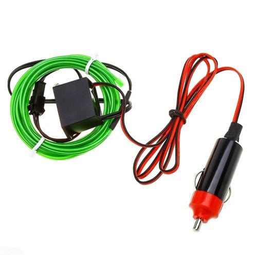 LKD Car Accessories Car Parts & Accessories 3 Meter Neon EL Wire Glow String Light Car Interior Decor Lamp