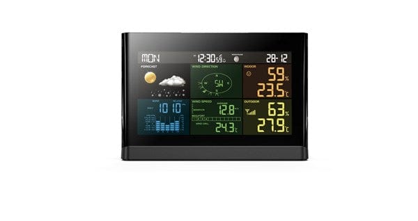 LKD Electronics Electrical and Fittings Digitech Digital Weather Station with Colour Display