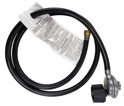 Local Kiwi Deals 1.5m LPG QCC Gas Regulator PVC Hose 1/4" Swivel Nut