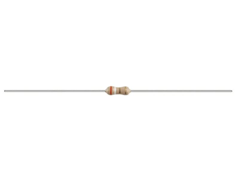 Local Kiwi Deals 1.8k Ohm 1 Watt Carbon Film Resistors - Pack of 2 RR2780