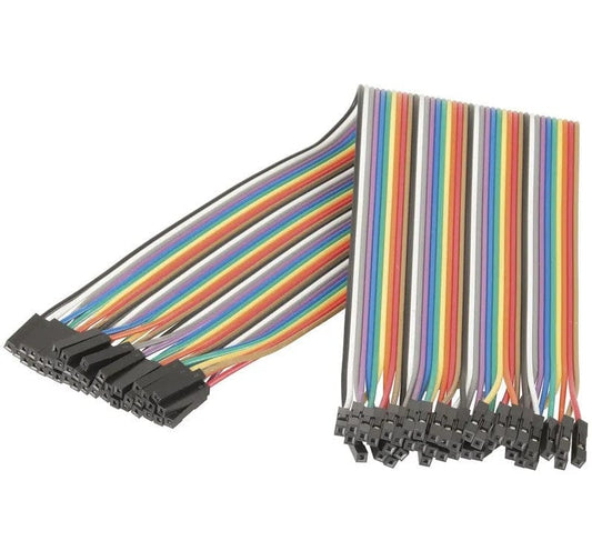 Local Kiwi Deals 150mm Socket to Socket Jumper Leads - 40 Piece WC6026