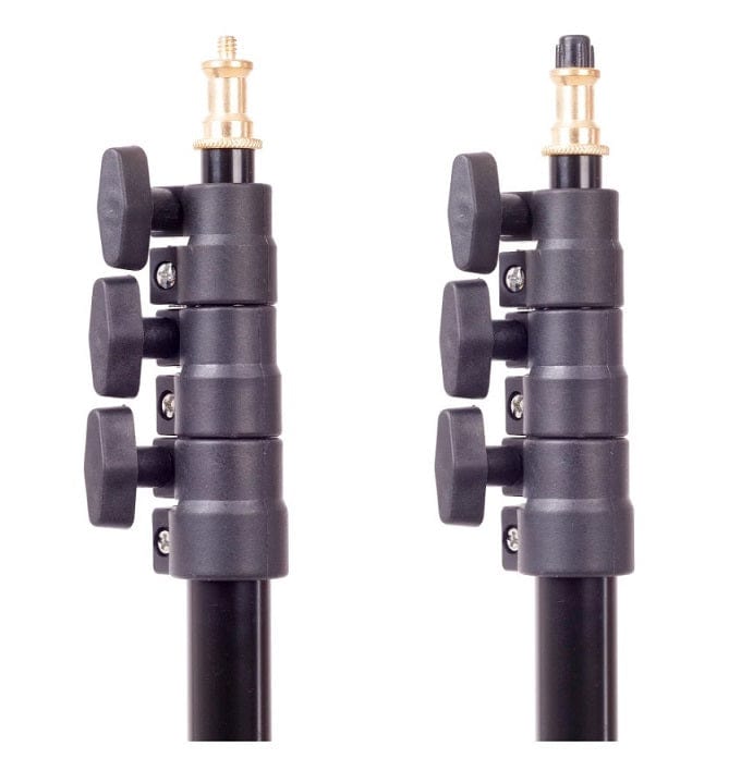 Local Kiwi Deals 2.6m Aluminum Light Stand Tripod for Live Stream/Makeup/YouTube Video JH-2600
