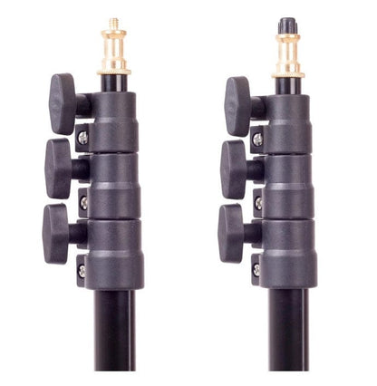 Local Kiwi Deals 2.6m Aluminum Light Stand Tripod for Live Stream/Makeup/YouTube Video JH-2600