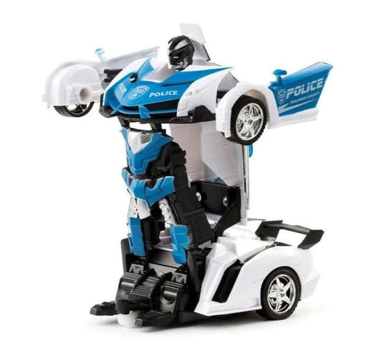 Local Kiwi Deals 2-in-1 Remote Control Transforming Car (Blue)