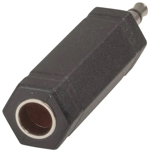 Local Kiwi Deals 3.5mm Stereo Plug to 6.5mm Stereo Socket Adaptor PA3586
