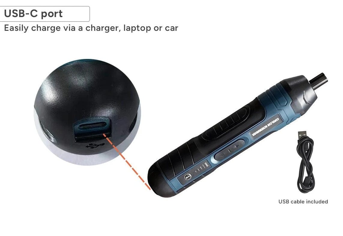 Local Kiwi Deals 40 Piece 3.6V Cordless Electric Screwdriver Set