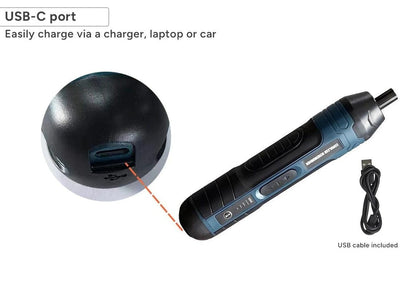 Local Kiwi Deals 40 Piece 3.6V Cordless Electric Screwdriver Set