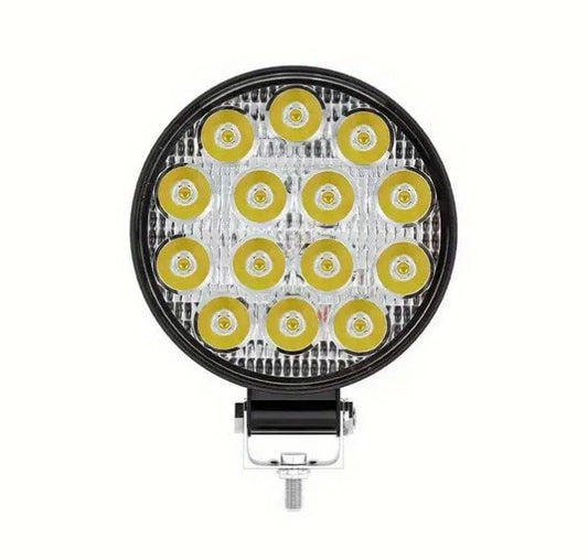 Local Kiwi Deals 42w 4.3 inch 12v / 24v Round Slim LED Spot Lights - 1Pack