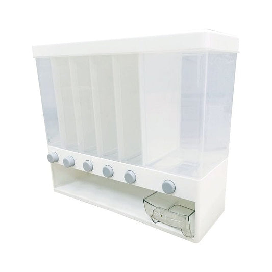 Local Kiwi Deals 6 Grid Grain Storage Dispenser (10Kg) PICK UP ONLY