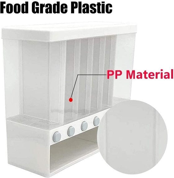 Local Kiwi Deals 6 Grid Grain Storage Dispenser (10Kg) PICK UP ONLY