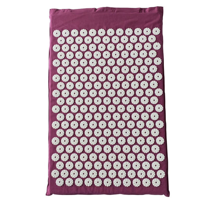 Local Kiwi Deals Acupressure Mat and Pillow Set Purple