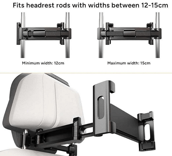 Local Kiwi Deals Adjustable Car Back Seat Tablet and Phone Holder