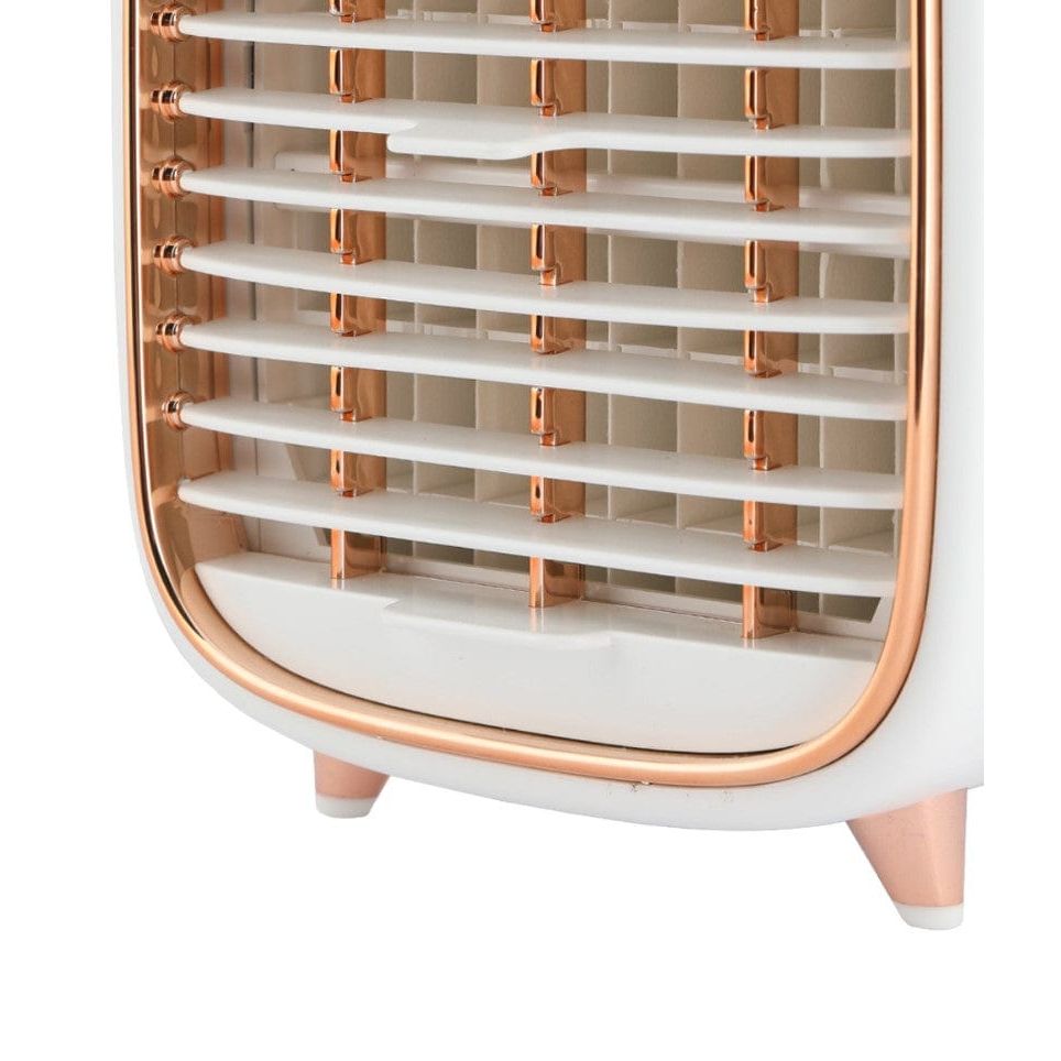 Local Kiwi Deals Appliances Retro Rechargeable Portable Air Cooler - Cream