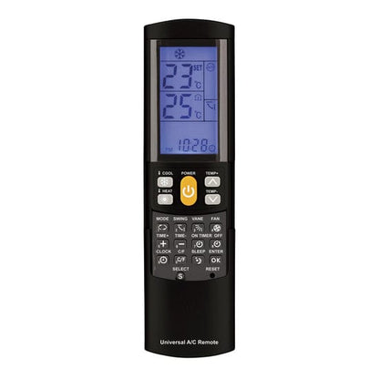 Local Kiwi Deals Appliances Universal Remote Control for Air Conditioners with Backlit LCD