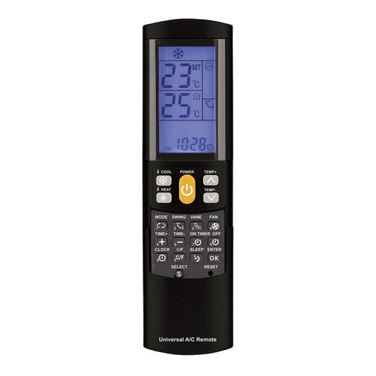 Local Kiwi Deals Appliances Universal Remote Control for Air Conditioners with Backlit LCD
