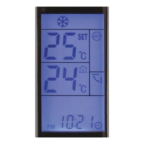 Local Kiwi Deals Appliances Universal Remote Control for Air Conditioners with Backlit LCD