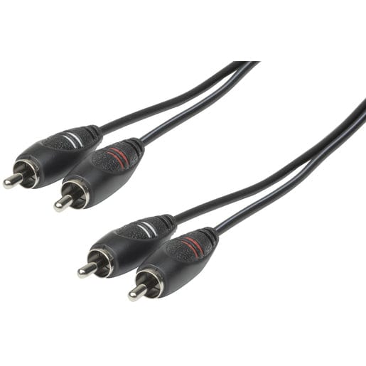 Local Kiwi Deals Audio And Video 1.5M 2 x RCA Plugs to 2 x RCA Plugs Audio Cable