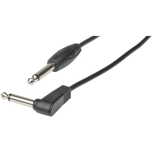 Local Kiwi Deals Audio And Video 6.5mm Mono Plug to 6.5mm Mono R/A Plug Audio Cable - 3m