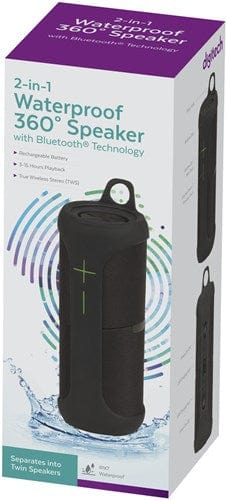 Local Kiwi Deals Audio And Video Digitech 2-In-1 Waterproof 360° Speaker with Bluetooth® Technology