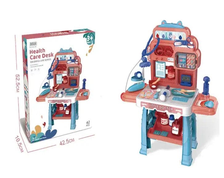 Local Kiwi Deals Baby Gears HEALTH CARE DESK PRETEND PLAY SET 42 PCS