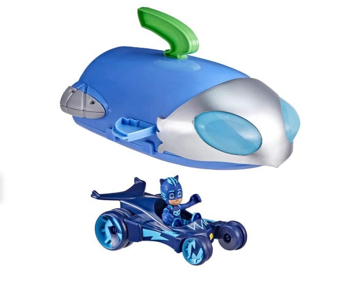 Local Kiwi Deals Baby Gears PJ Masks 2-in-1 HQ Playset Headquarters and Storage Rocket Catboy
