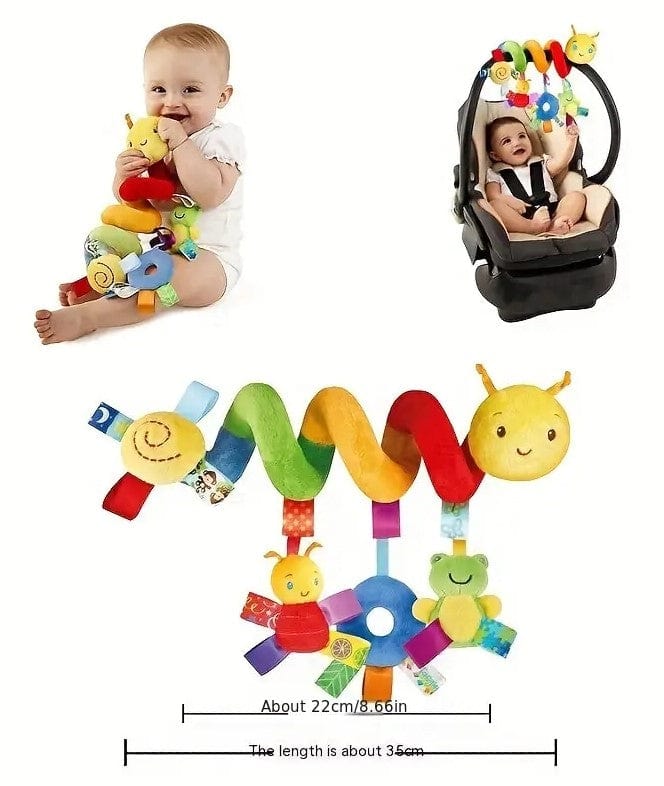 Local Kiwi Deals Baby Gears Screw Bell Rattle Around The Baby Stroller Lathe Children's Activity Plush Toys