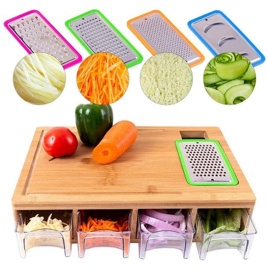Local Kiwi Deals Bamboo Cutting Board Set