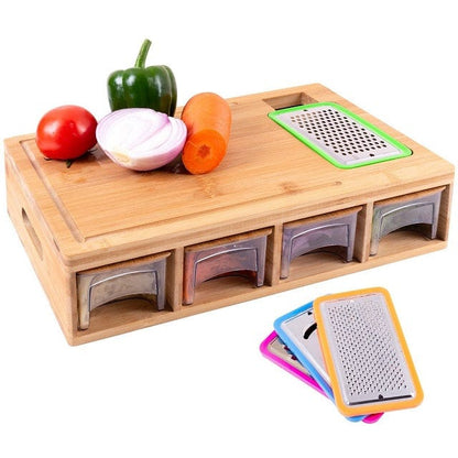 Local Kiwi Deals Bamboo Cutting Board Set
